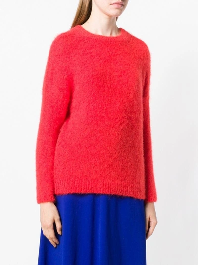 Shop Humanoid Knit Sweater - Red