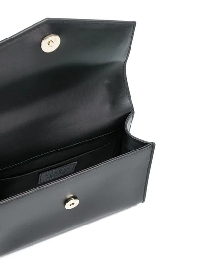 Shop Versus Safety Pin Crossbody Bag - Black