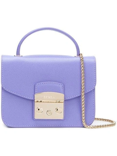 Shop Furla Metropolis Bag - Purple