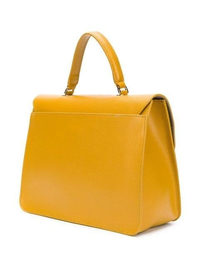 Shop Furla Metropolis Tote - Yellow