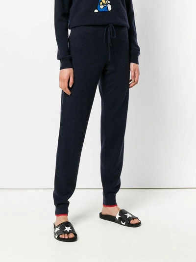 Shop Chinti & Parker Hello Kitty Patch Track Trousers - Blue