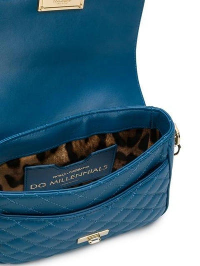 Shop Dolce & Gabbana Dg Millennials Shoulder Bag In Blue