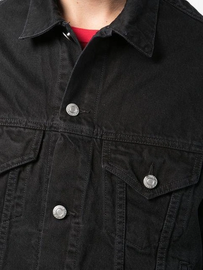 Shop Adaptation Denim Jacket In Black