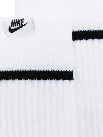 Shop Nike Two Pack Of High Socks In White