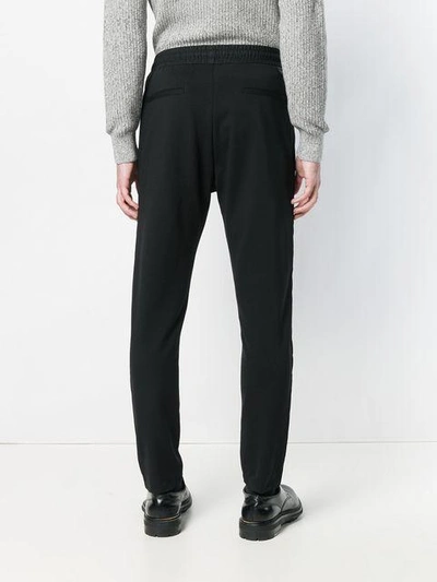 Shop Low Brand Elasticated Waist Track Pants In Black