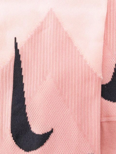 Shop Nike Ribbed Socks - Pink