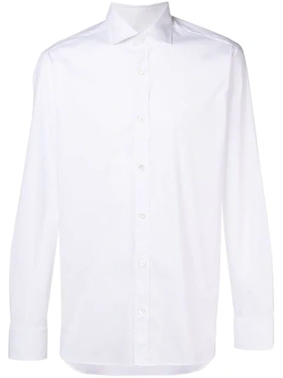 Shop Z Zegna Diego Shirt In White