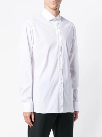 Shop Z Zegna Diego Shirt In White