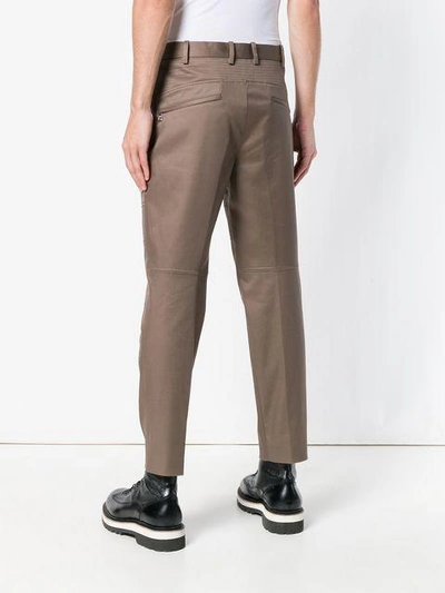 straight-leg trousers