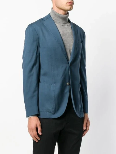 Shop Boglioli Formal Blazer In Blue