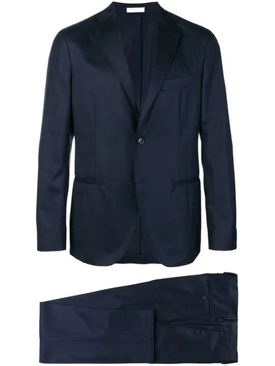 Shop Boglioli Two-piece Formal Suit In Blue