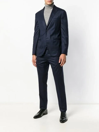 Shop Boglioli Two-piece Formal Suit In Blue