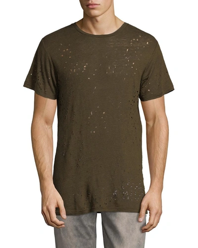 Shop Iro Alessio Distressed T In Nocolor