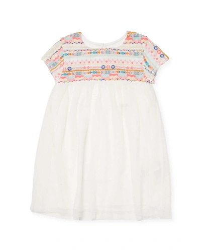 Shop Billieblush Beads & Embroidery Dress In Nocolor
