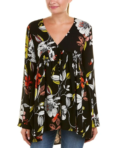 Shop Free People Bella Printed Tunic In Black