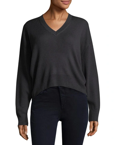 Shop Iro Wool Willy Cropped Sweater In Nocolor