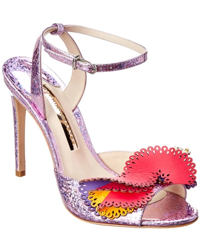 Shop Sophia Webster Soleil 100 Laser In Pink