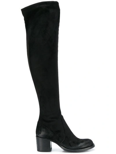 Shop Strategia Olivia High Boots In Black