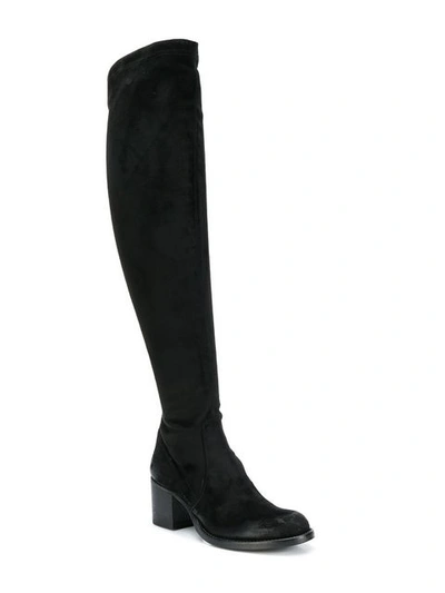 Shop Strategia Olivia High Boots In Black