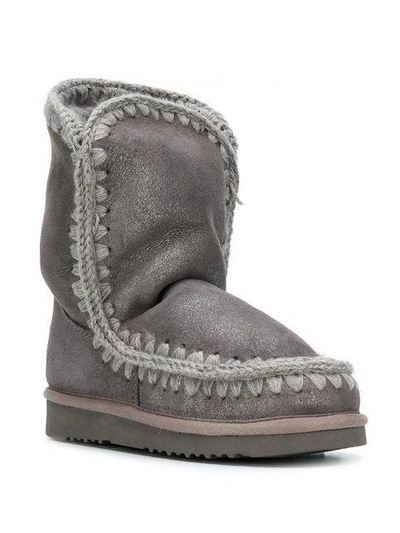 Shop Mou Eskimo 24 Boots - Grey