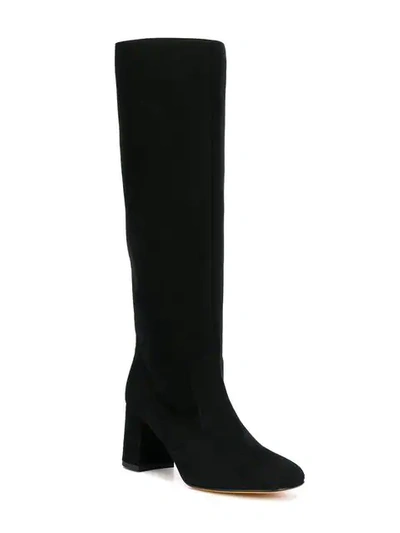Shop Maryam Nassir Zadeh Calf-high Boots - Black