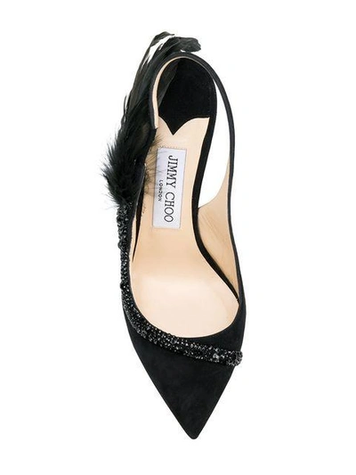 Shop Jimmy Choo Tacey 100 Pumps In Black