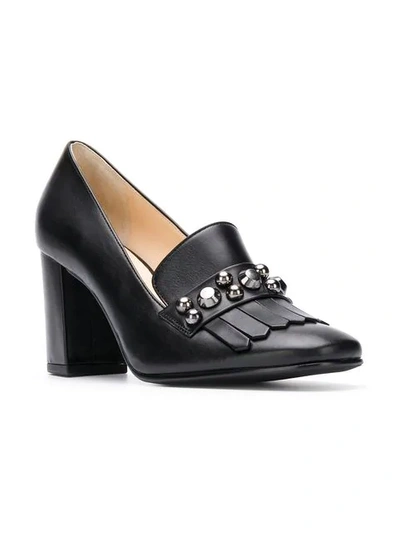 Shop Hogl High Study 80mm Pumps In Black