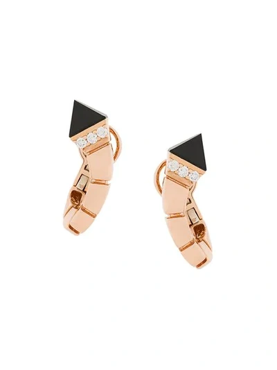 Shop Anapsara Temptation Earrings In Metallic