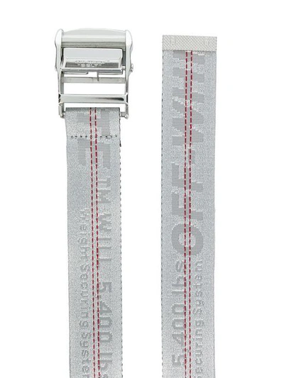 Shop Off-white Classic Industrial Belt - Grey