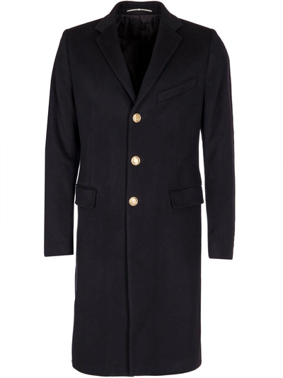 Shop Givenchy Wool And Cashmere Single-breasted Coat In Black