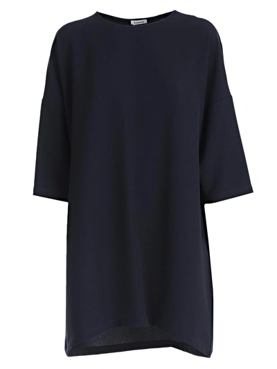 Shop P.a.r.o.s.h Jersey Mini Dress In Blu