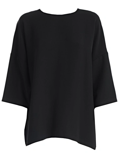 Shop P.a.r.o.s.h . Loose-fit Top In Black