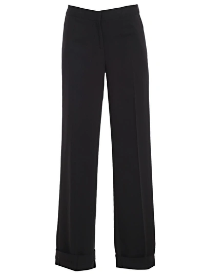 Shop Michael Michael Kors Tailored Trousers In Black