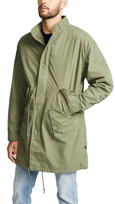 Alpha Industries Defender Fishtail Parka & Liner System In Olive | ModeSens