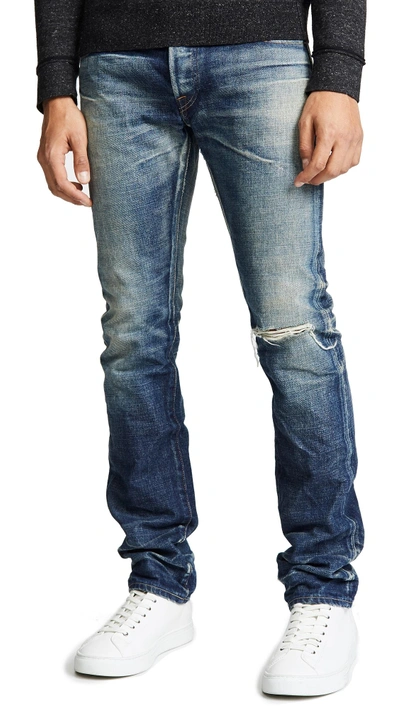 Shop Fabric Brand & Co. Regular Slim Fit Jeans In Abram