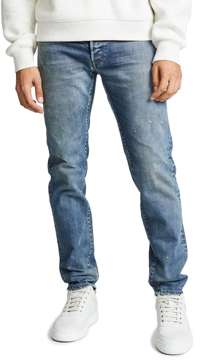 Shop Fabric Brand & Co. Regular Slim Fit Jeans In Rake