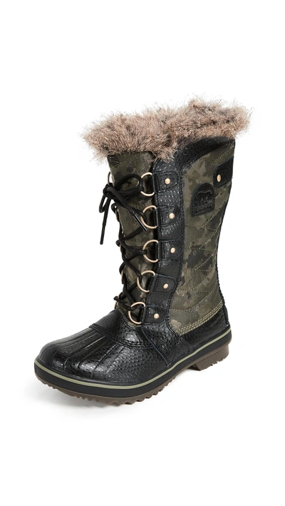 Shop Sorel Tofino Ii Boots In Camo/hiker Green