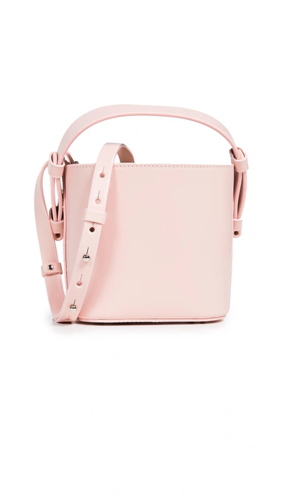 Shop Nico Giani Adenia Mini Bucket In Pale Pink