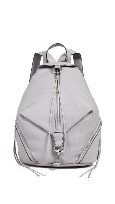 Shop Rebecca Minkoff Julian Backpack In Grey