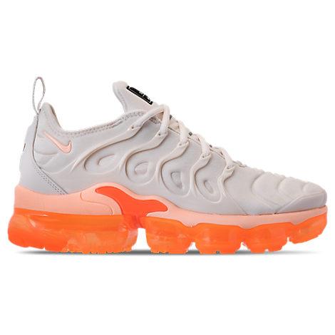 nike vapormax plus white and orange