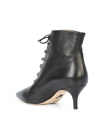 Shop Paul Andrew Lace-up Ankle Boots - Black