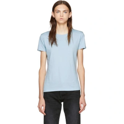 Shop Alyx 1017  9sm Blue Baby Ring T-shirt