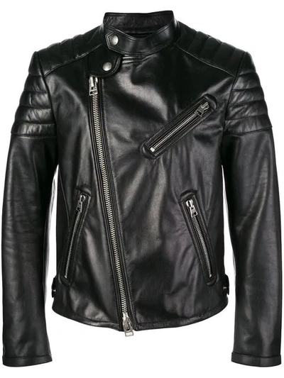 Shop Tom Ford Biker Jacket In Black