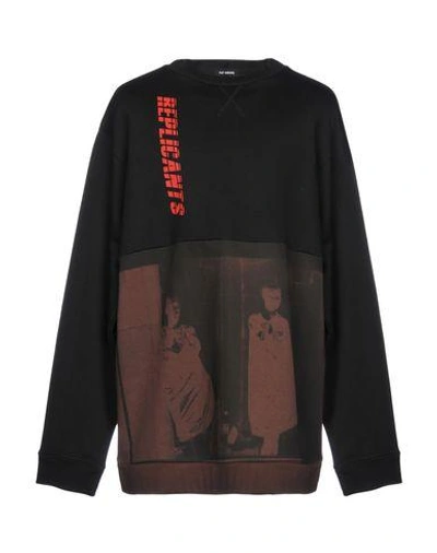 Shop Raf Simons Sweatshirts In Black