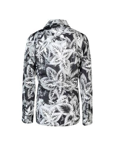 Shop Roberto Cavalli Beachwear Shirts In Grey