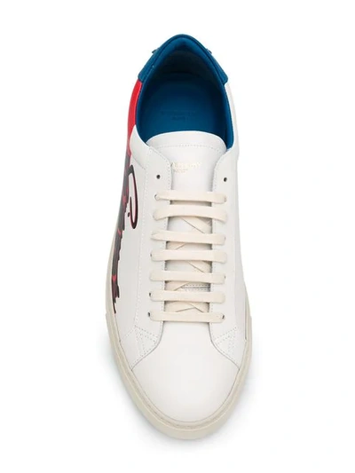 Shop Givenchy 'house Signature' Sneakers In White