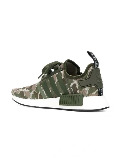 Shop Adidas Originals Nmd R1 Boost In Green