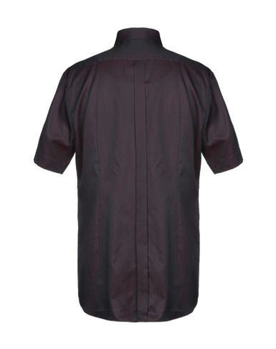 Shop Dolce & Gabbana Man Shirt Deep Purple Size 14 ½ Cotton