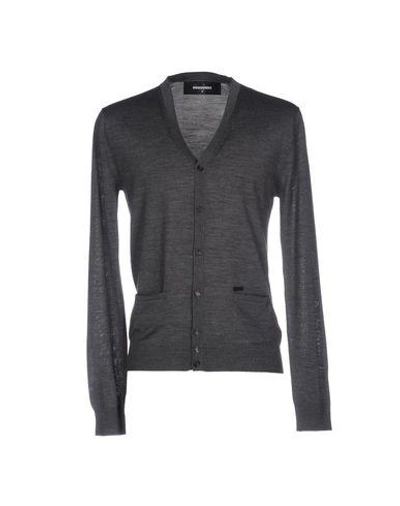 Shop Dsquared2 Cardigans In Grey