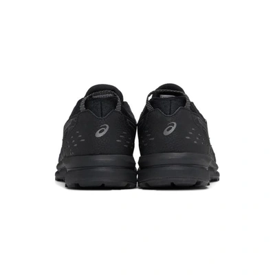 Shop Asics Black Frequent Trail Sneakers In Black/carbo